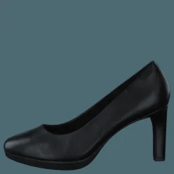 Clarks Amber Joy Black Leather Svart Online