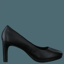 Clarks Amber Joy Black Leather Svart Online