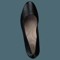 Clarks Amber Joy Black Leather Svart Online
