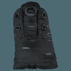 Viking Anaconda 4x4 Boa Gtx Black/orange Svart New