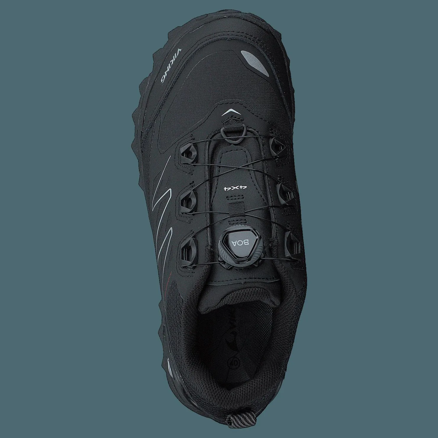 Viking Anaconda 4x4 Boa Gtx Black/orange Svart New