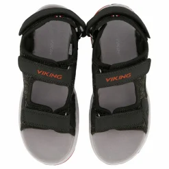 Viking Anchor Sandal 3V Huntinggreen/Red Flerfärgad Outlet