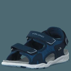 Viking Anchor Sandal 3V Light Blue/Navy Blå Sale