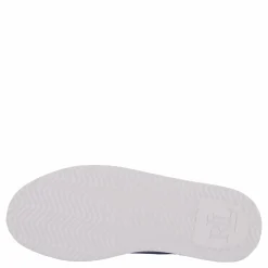 Lauren Ralph Lauren Angeline IV Action Leather Sneaker RL White / RL Gold Vit Online