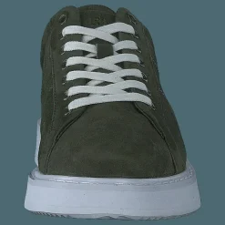Lauren Ralph Lauren Angeline IV Suede Sneaker Classic Olive Grön Discount