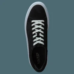 Lauren Ralph Lauren Angeline 4-sneakers-low Top La Black Svart New