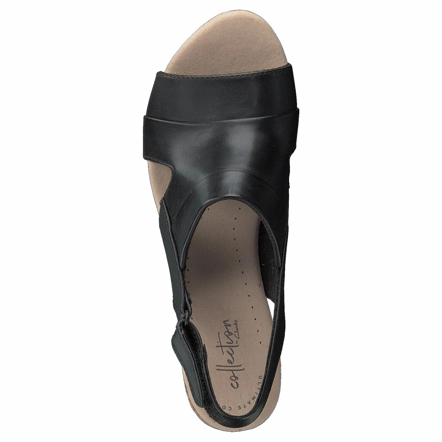Clarks Annadel Ivory Black Leather Brun Discount