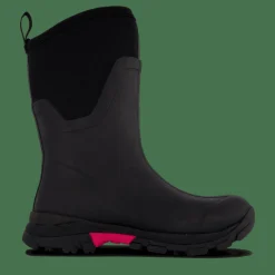 Muckboot Arctic Ice Vibram AG All Terrain BLACK/PINK Svart Clearance