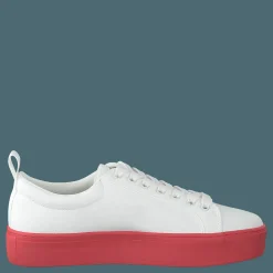 Svea Arlo Three Antique White, Red Outsole Vit Best