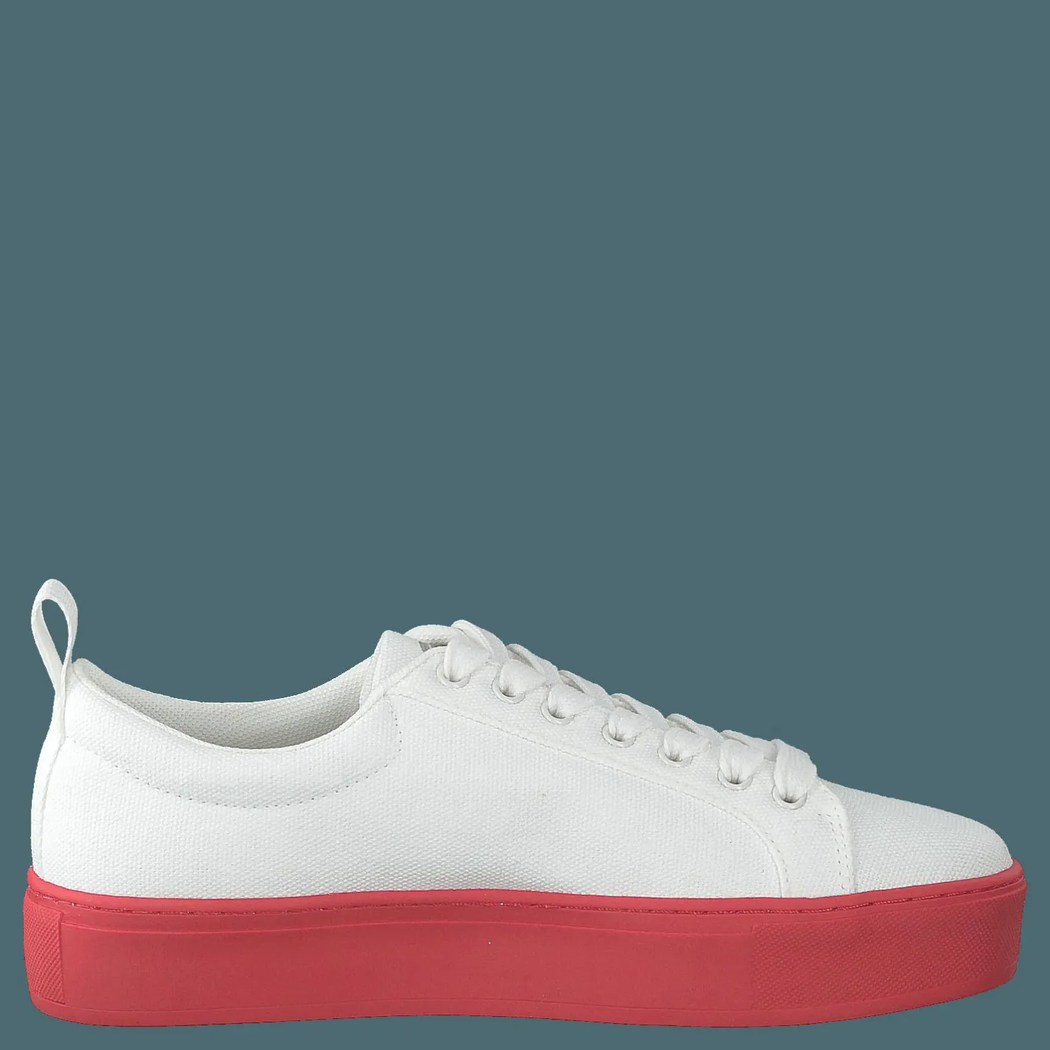 Svea Arlo Three Antique White, Red Outsole Vit Best