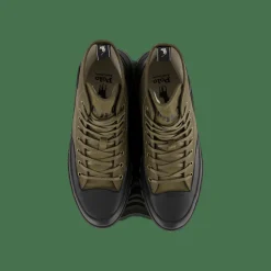 Polo Ralph Lauren Armin Waxed Twill Sneaker Boot Canopy Olv Green Discount
