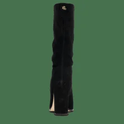 Lauren Ralph Lauren Artizan II Suede Boot Black Hot