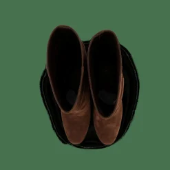 Lauren Ralph Lauren Artizan II Suede Boot Chestnut Brown Beige Discount