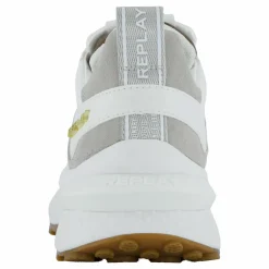 Replay Athena Run White Brown Vit Hot