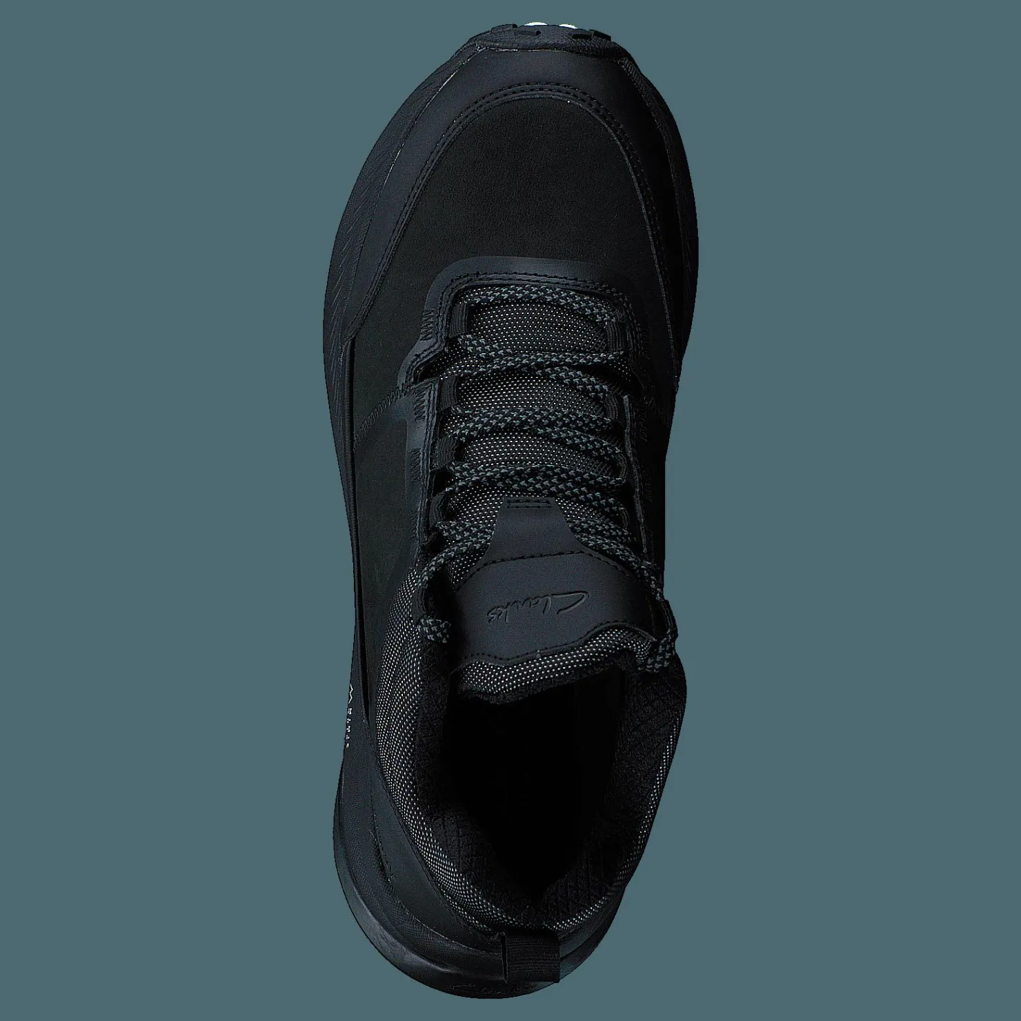 Clarks Atl Trailup Wp Black Nubuck Svart Outlet