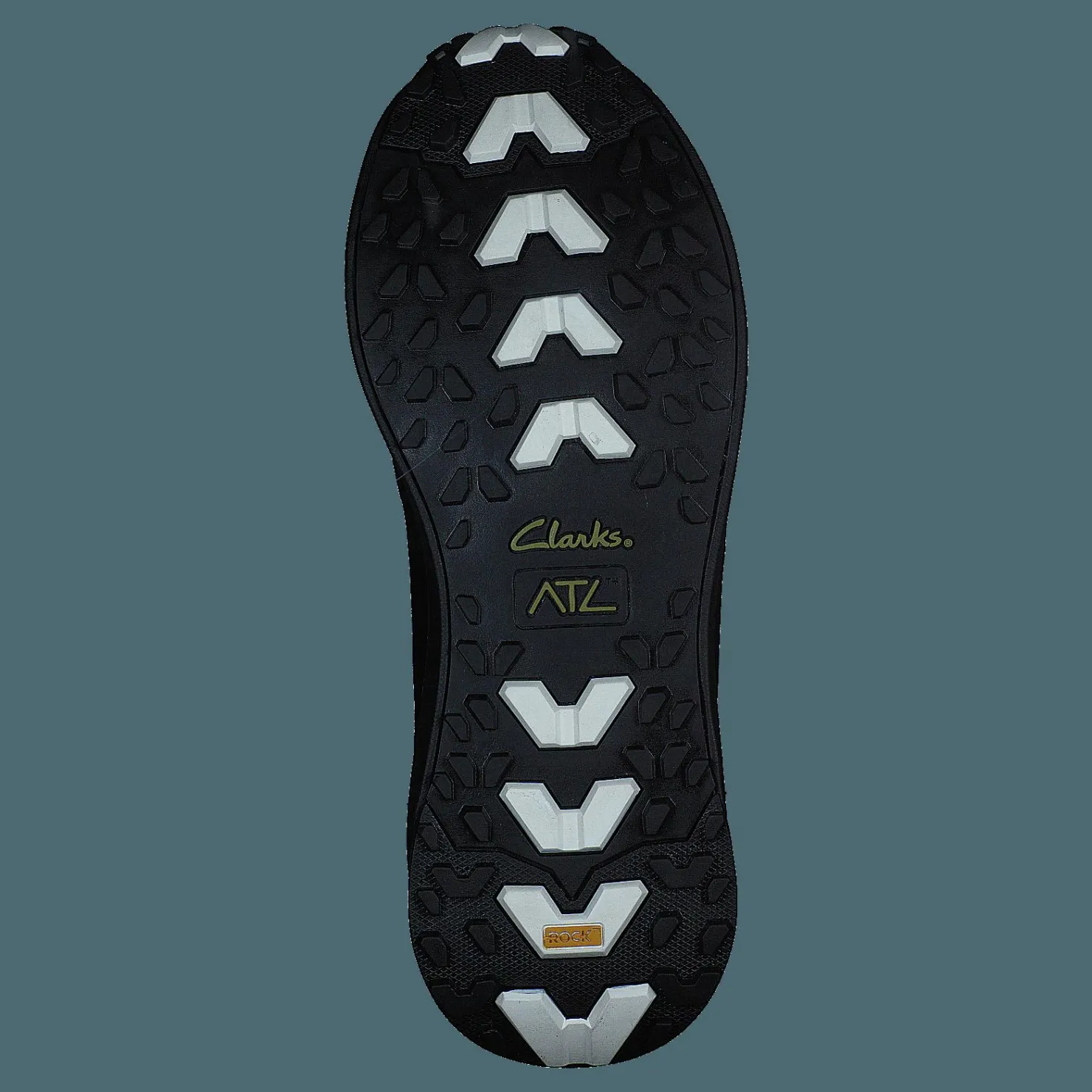 Clarks Atl Trailup Wp Black Nubuck Svart Outlet