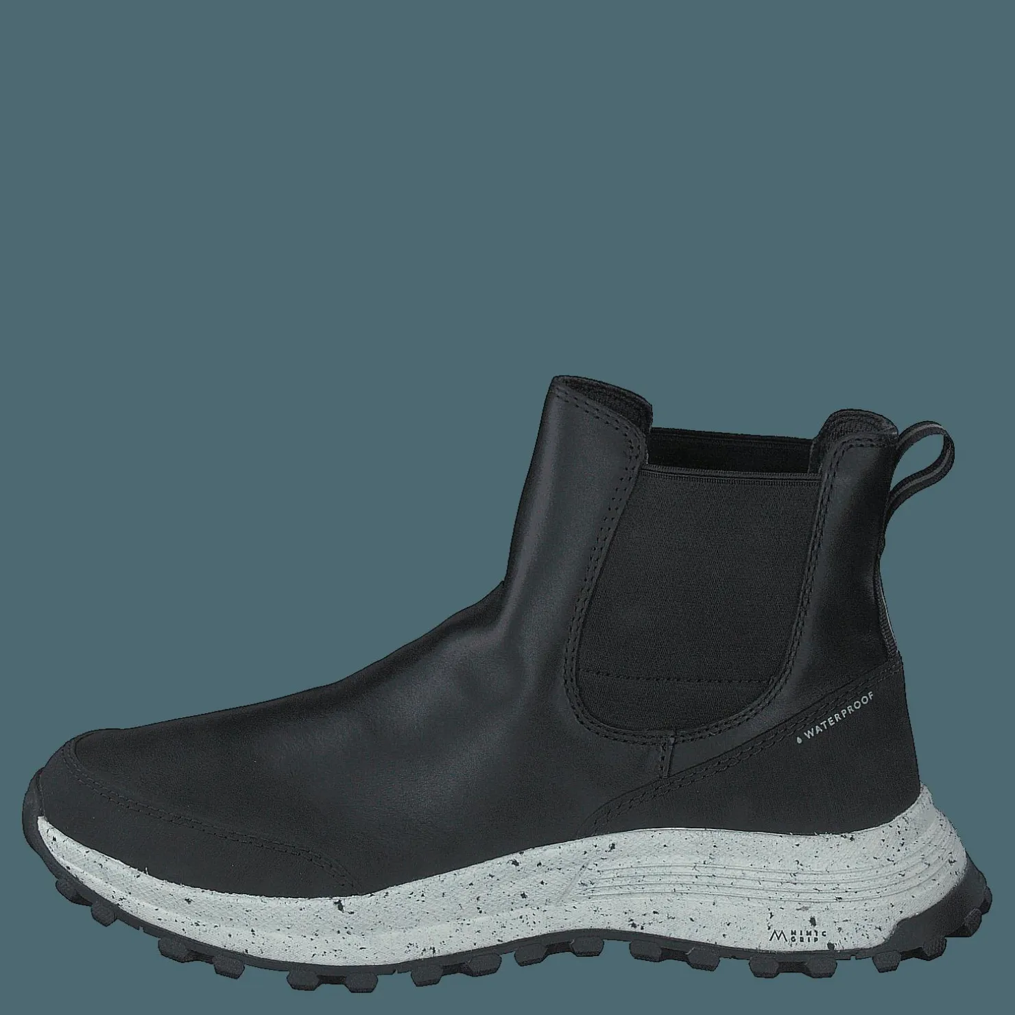Clarks Atltrekupwp Black Leather Svart Clearance