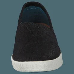 Toms Avlon Slip-On Black Coated Canvas Svart Outlet