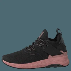 Palladium Ax_eon Lace Knit Black/Rose Tan Svart Outlet