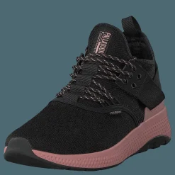 Palladium Ax_eon Lace Knit Black/Rose Tan Svart Outlet