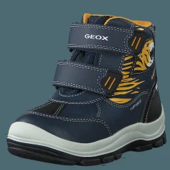 Geox B Flanfil Boy B Abx Navy/yellow Blå Sale