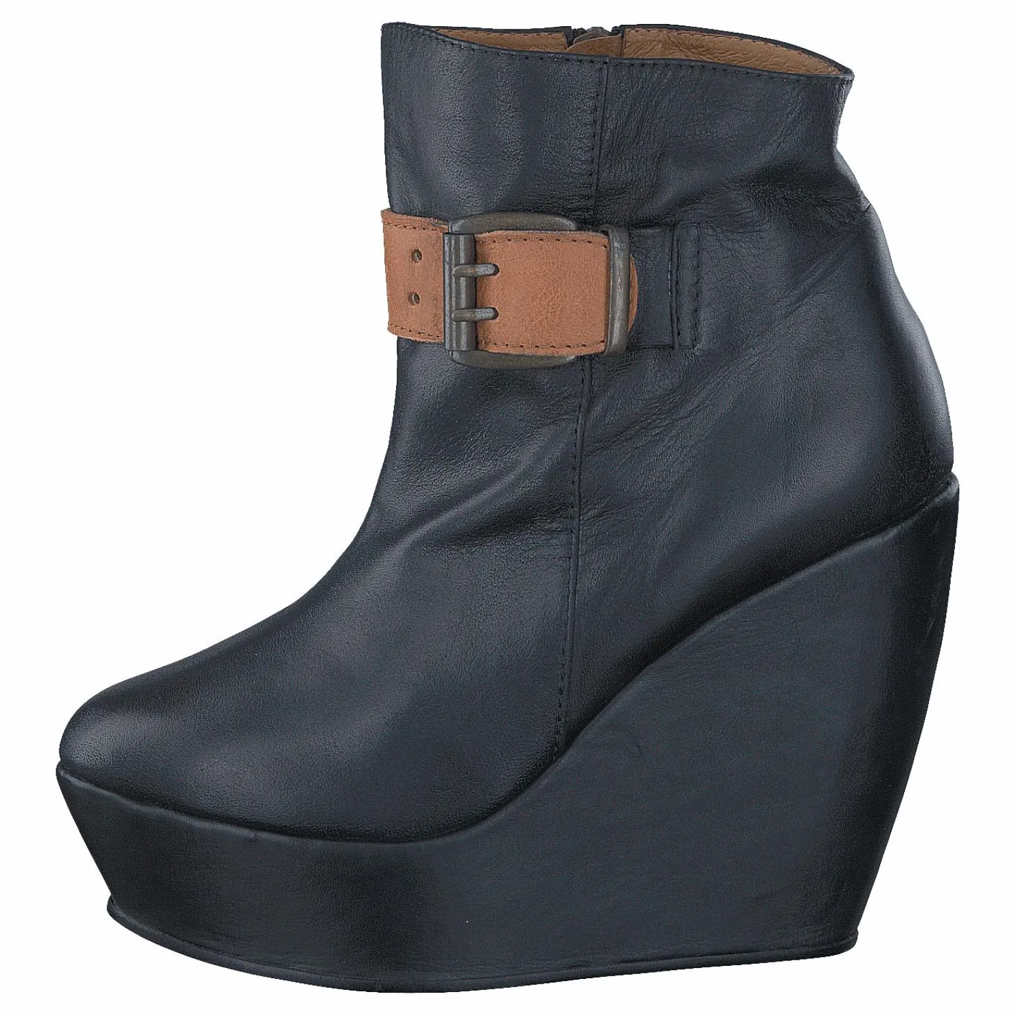 Minimarket Balder Black Leather Svart Outlet
