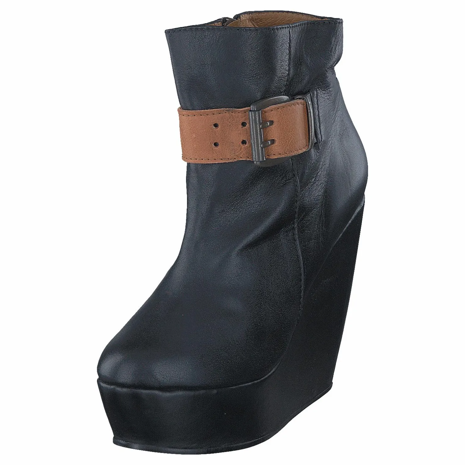 Minimarket Balder Black Leather Svart Outlet