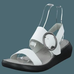 Fly London Bani739fly Bridle-offwhite Grå Clearance