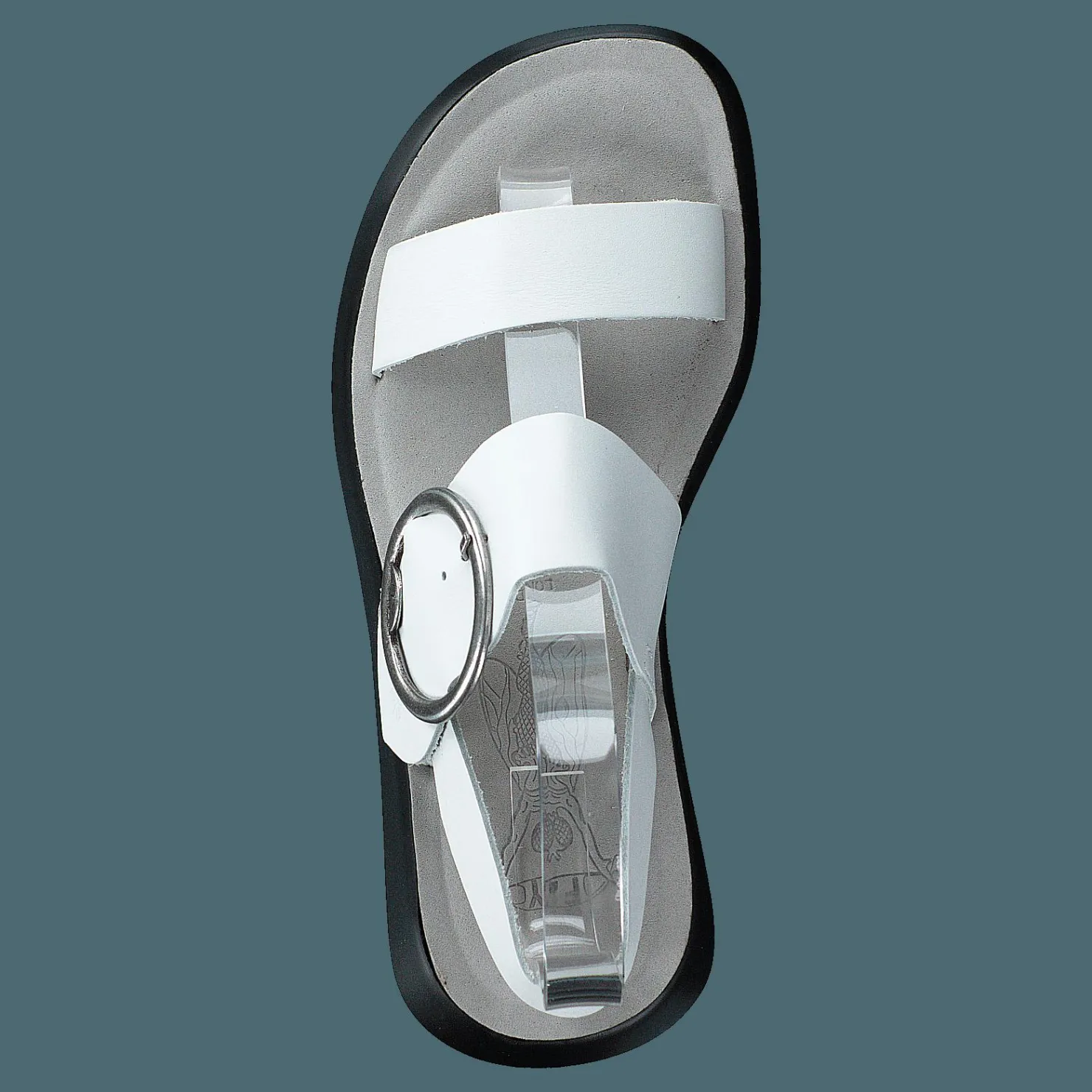 Fly London Bani739fly Bridle-offwhite Grå Clearance