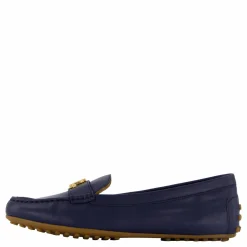 Lauren Ralph Lauren Barnsbury Nappa Leather Driver Refined Navy Blå Outlet