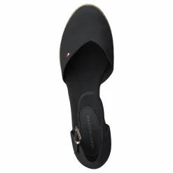 Tommy Hilfiger Basic Closed Toe Mid Wedge Black Bds Svart Online