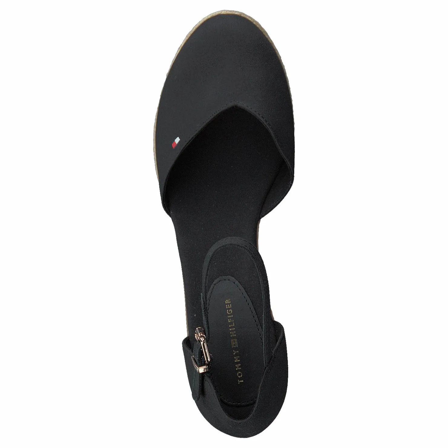 Tommy Hilfiger Basic Closed Toe Mid Wedge Black Bds Svart Online