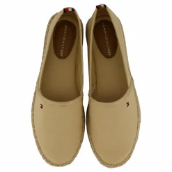 Tommy Hilfiger Basic Tommy Flat Espadrille Beige Best
