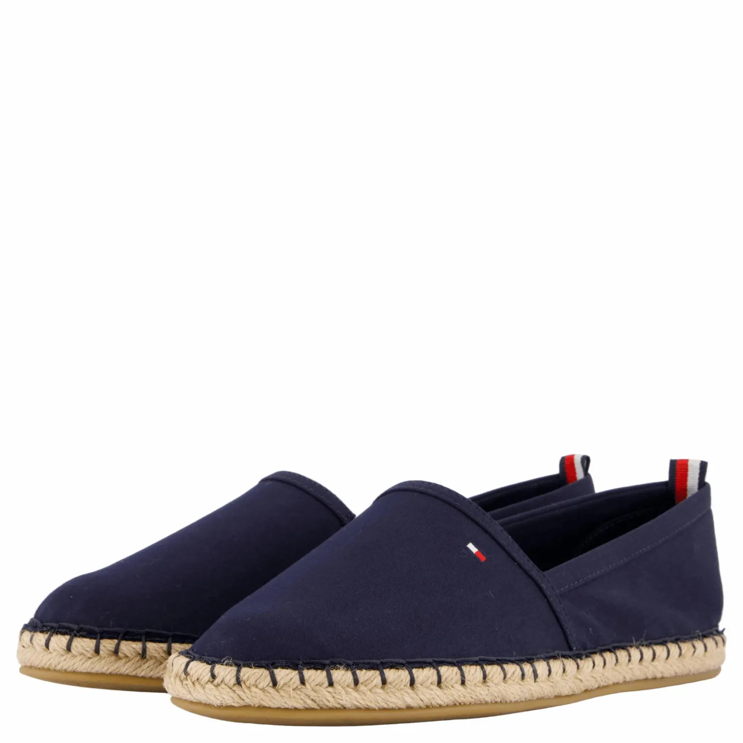 Tommy Hilfiger Basic Tommy Flat Espadrille Blue New
