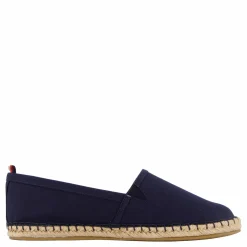 Tommy Hilfiger Basic Tommy Flat Espadrille Blue New