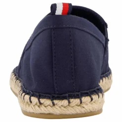 Tommy Hilfiger Basic Tommy Flat Espadrille Blue New