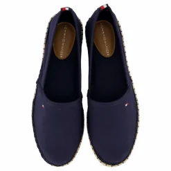 Tommy Hilfiger Basic Tommy Flat Espadrille Blue New