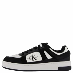 Calvin Klein Basket Cupsole Low Ml Mix Black/bright White Svart och Vit Best