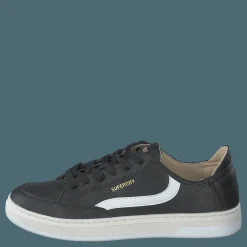 Superdry Basket Lux Low Trainer Black/white Svart Sale