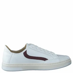 Superdry Basket Lux Low Trainer Optic/oxblood Blå Clearance