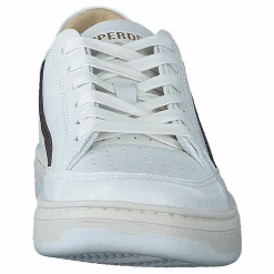 Superdry Basket Lux Low Trainer Optic/oxblood Blå Clearance