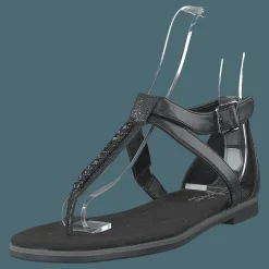 Clarks Bay Poppy Black Interest Svart Clearance