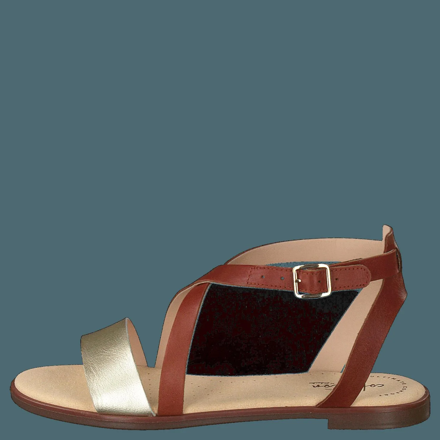 Clarks Bay Rose Rust Beige och Brun Best