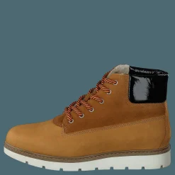 Bianco Biaanli Winter Wedge Boot Cognac Brun Discount