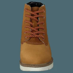 Bianco Biaanli Winter Wedge Boot Cognac Brun Discount