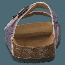 Bianco Biabetricia Buckle Sandal 468 Pink Snake Lila och Brun Outlet