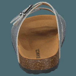 Bianco Biabetricia Buckle Sandal 918 Silver Snake Silver, Brun och Grå Best