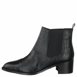 Bianco Biacarol Croco Dress Chelsea Black Svart Discount