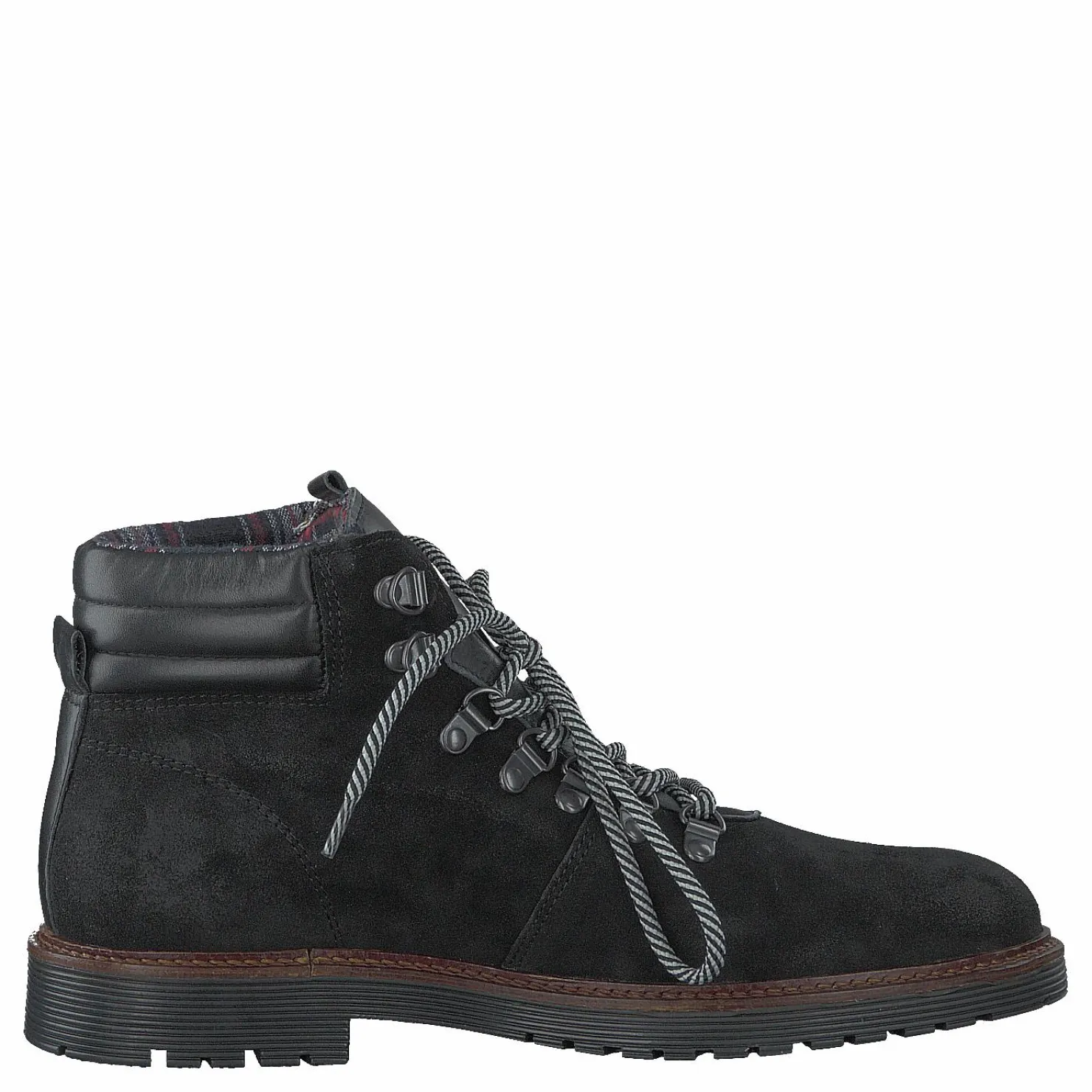 Bianco Biacarrick Suede Boot Black Svart