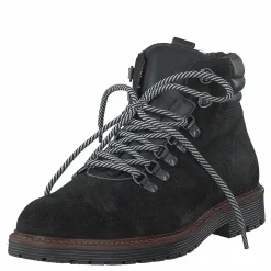 Bianco Biacarrick Suede Boot Black Svart
